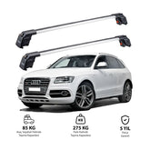 AUDI Q5 2009-2017 TRX2 Thunder Carrier Barres transversales pour galerie de toit 2 barres